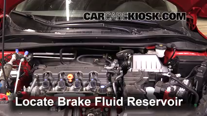 2016 Honda HR-V EX 1.8L 4 Cyl. Brake Fluid Check Fluid Level